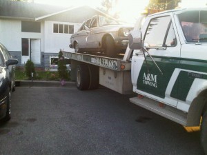 Scrap Car Removed from Mission BC