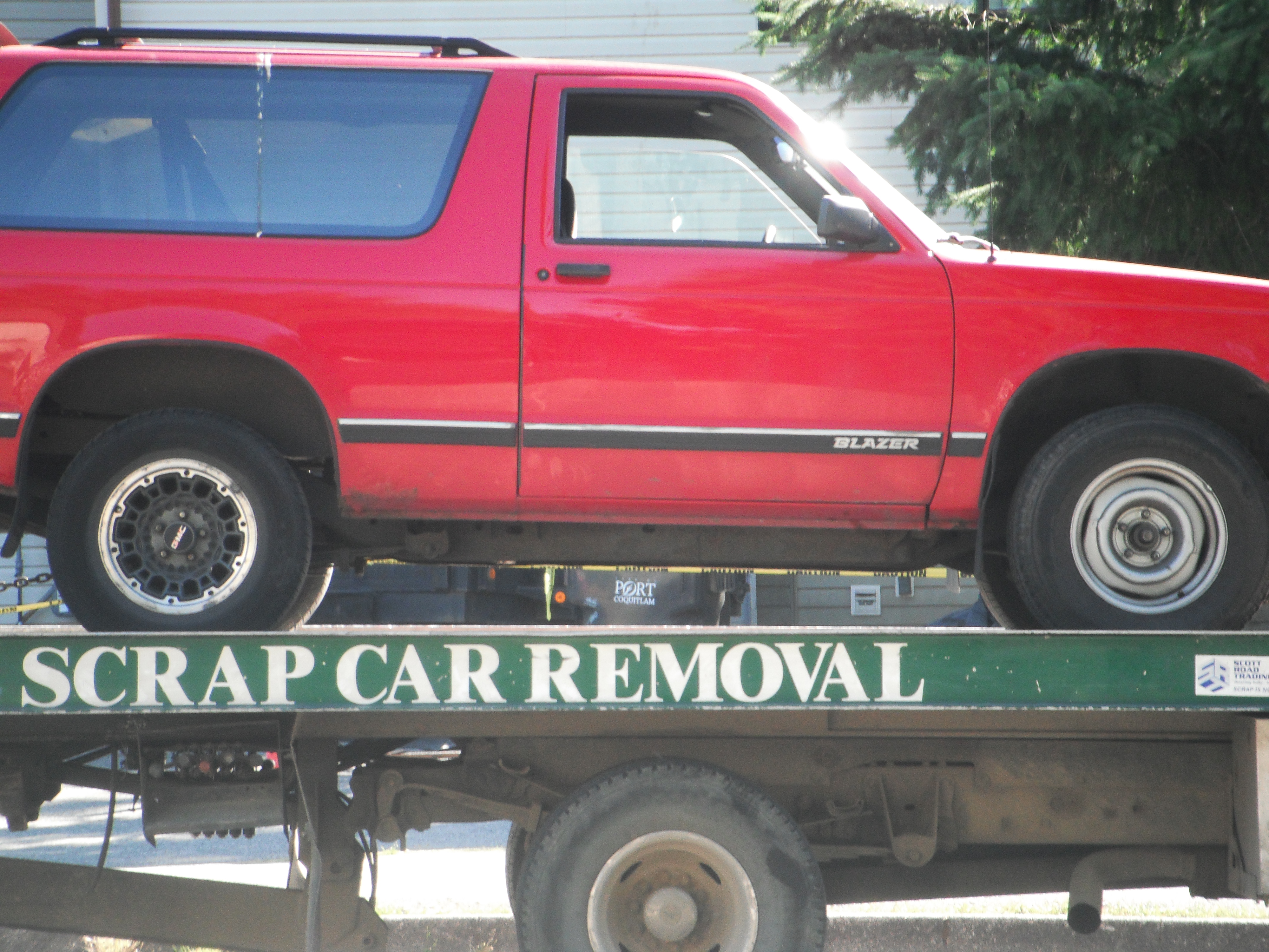 scrap car removal cloverdale cash for cars